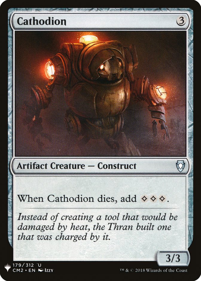 Cathodion [Mystery Booster] | Jomio and Rueliete's Cards and Comics