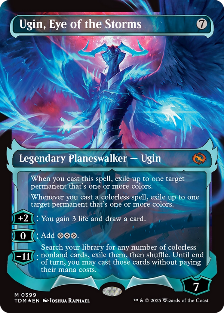 Ugin, Eye of the Storms (Showcase) [Tarkir: Dragonstorm] | Jomio and Rueliete's Cards and Comics