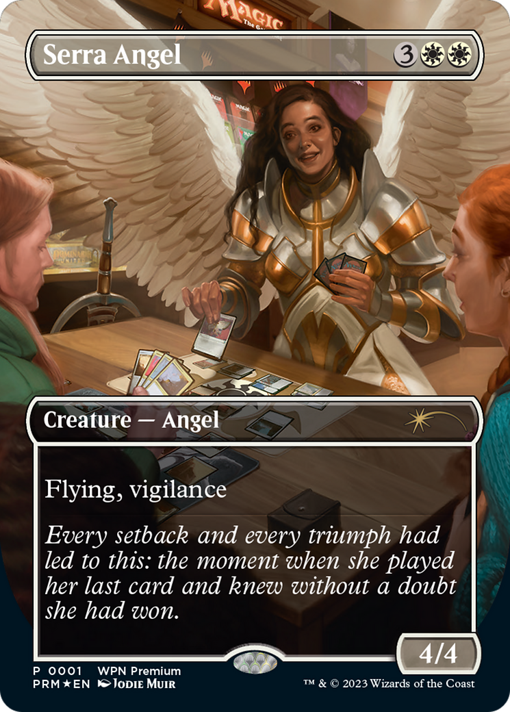 Serra Angel [Wizards Play Network 2024] | Jomio and Rueliete's Cards and Comics