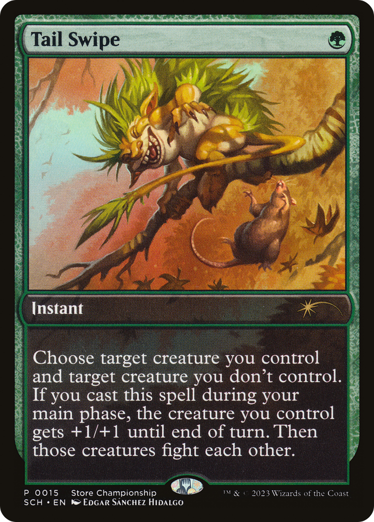 Tail Swipe [World Championship Promos] | Jomio and Rueliete's Cards and Comics