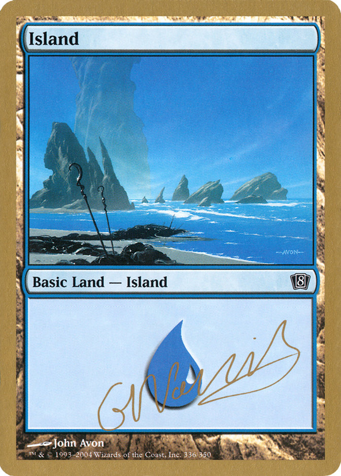 Island (gn336) (Gabriel Nassif) [World Championship Decks 2004] | Jomio and Rueliete's Cards and Comics