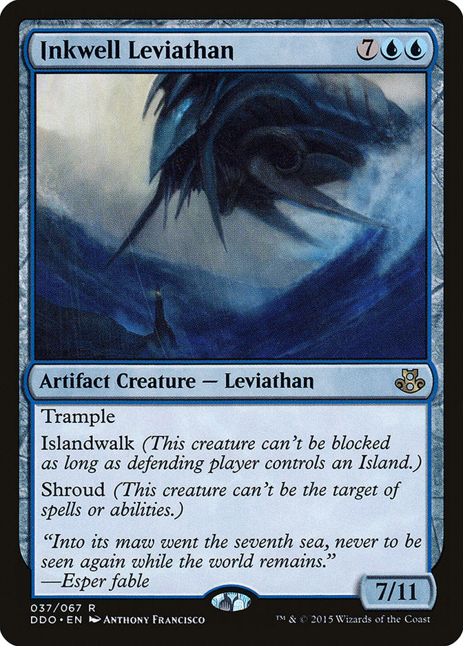 Inkwell Leviathan [Duel Decks: Elspeth vs. Kiora] | Jomio and Rueliete's Cards and Comics