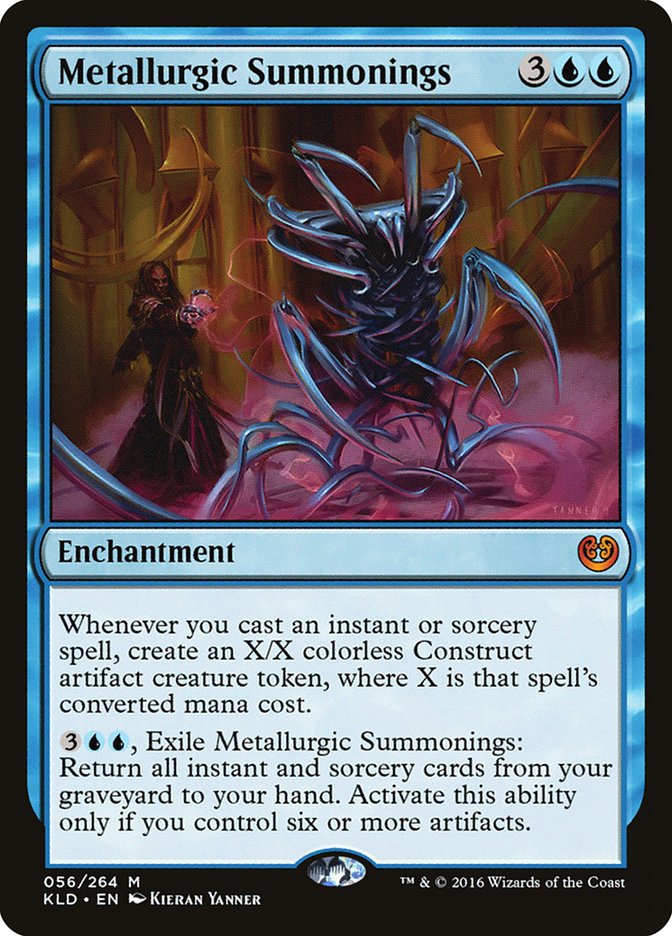 Metallurgic Summonings [Kaladesh] | Jomio and Rueliete's Cards and Comics