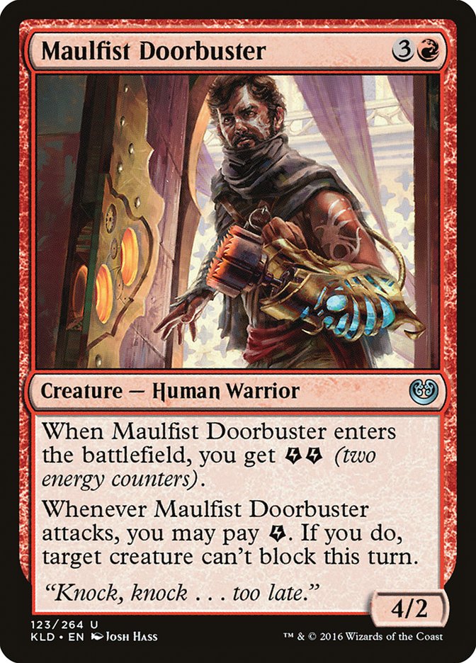 Maulfist Doorbuster [Kaladesh] | Jomio and Rueliete's Cards and Comics