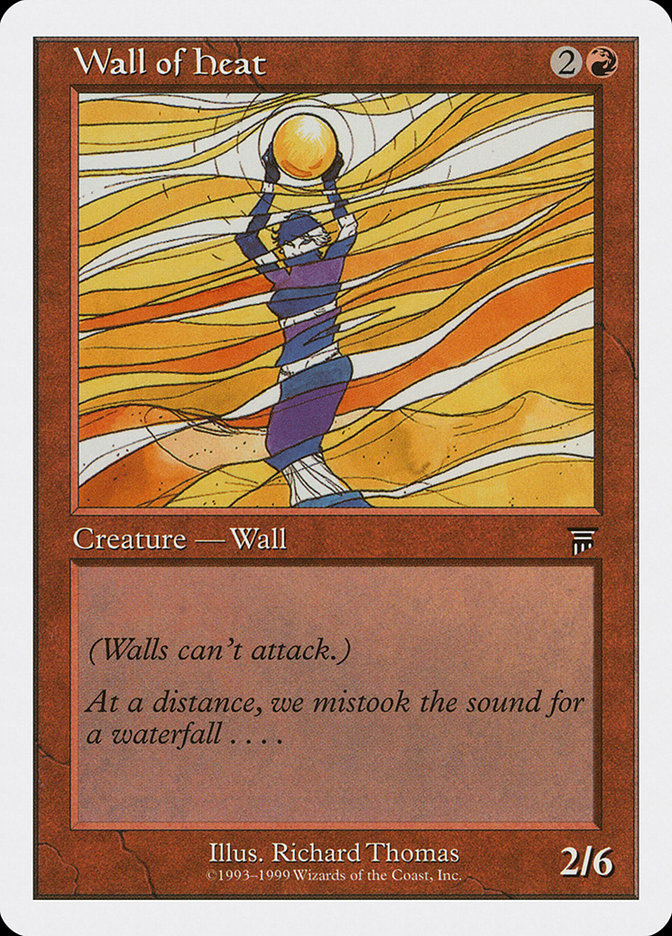 Wall of Heat [Battle Royale] | Jomio and Rueliete's Cards and Comics