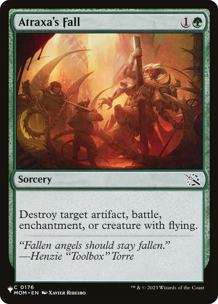 Atraxa's Fall [The List] | Jomio and Rueliete's Cards and Comics