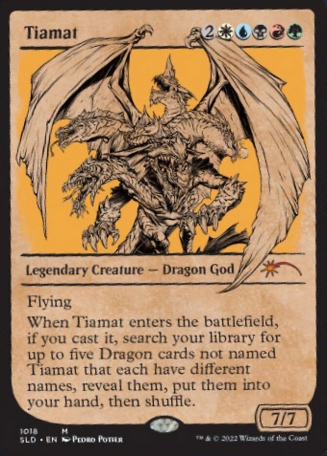 Tiamat (Showcase) [Secret Lair Drop Series] | Jomio and Rueliete's Cards and Comics
