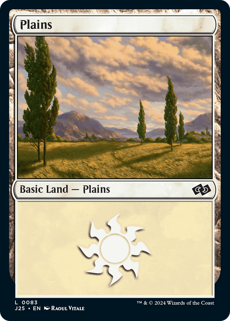 Plains (83) [Foundations Jumpstart] | Jomio and Rueliete's Cards and Comics