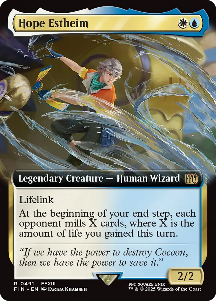 Hope Estheim (Extended Art) [FINAL FANTASY] | Jomio and Rueliete's Cards and Comics