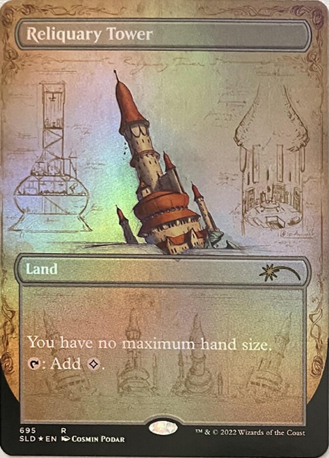 Reliquary Tower (Blueprint) [Secret Lair Drop Promos] | Jomio and Rueliete's Cards and Comics