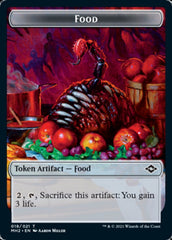 Construct // Food (18) Double-Sided Token [Modern Horizons 2 Tokens] | Jomio and Rueliete's Cards and Comics