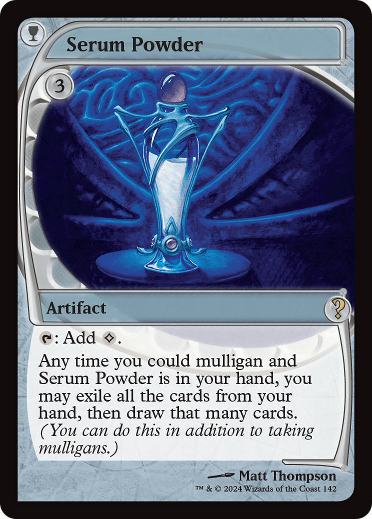 Serum Powder (Future Sight) [Mystery Booster 2] | Jomio and Rueliete's Cards and Comics