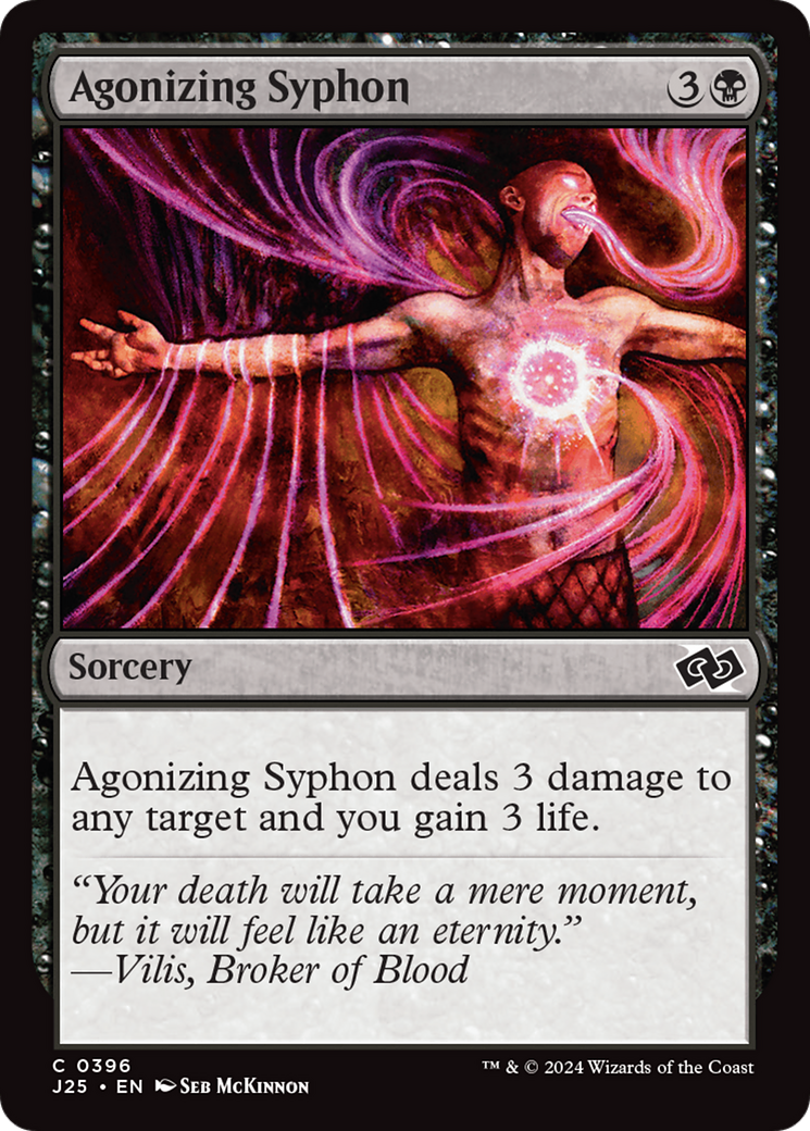 Agonizing Syphon [Foundations Jumpstart] | Jomio and Rueliete's Cards and Comics