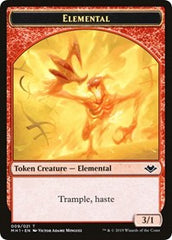 Elemental (009) // Spirit Double-Sided Token [Modern Horizons Tokens] | Jomio and Rueliete's Cards and Comics