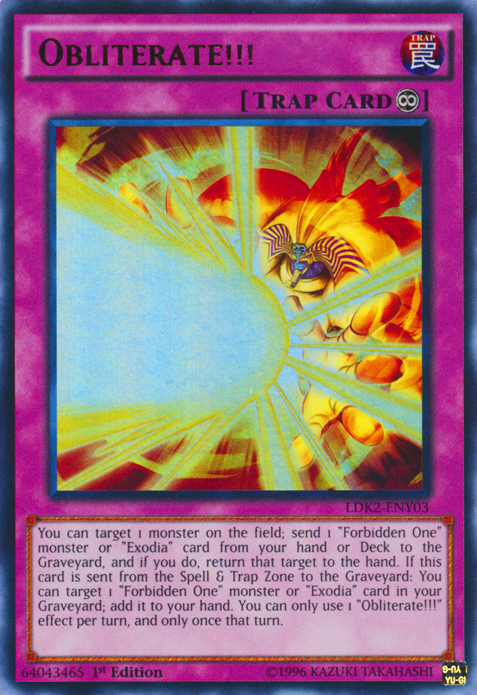 Obliterate!!! [LDK2-ENY03] Ultra Rare | Jomio and Rueliete's Cards and Comics