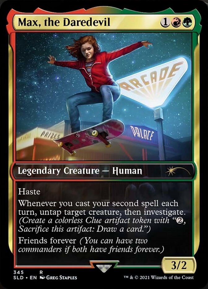 Max, the Daredevil [Secret Lair Drop Series] | Jomio and Rueliete's Cards and Comics