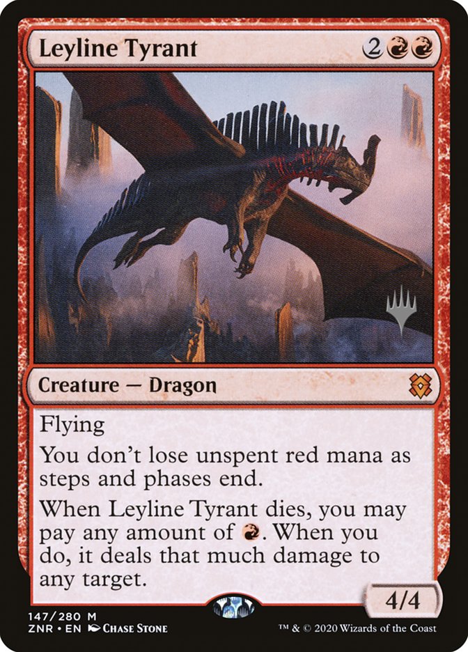 Leyline Tyrant (Promo Pack) [Zendikar Rising Promos] | Jomio and Rueliete's Cards and Comics