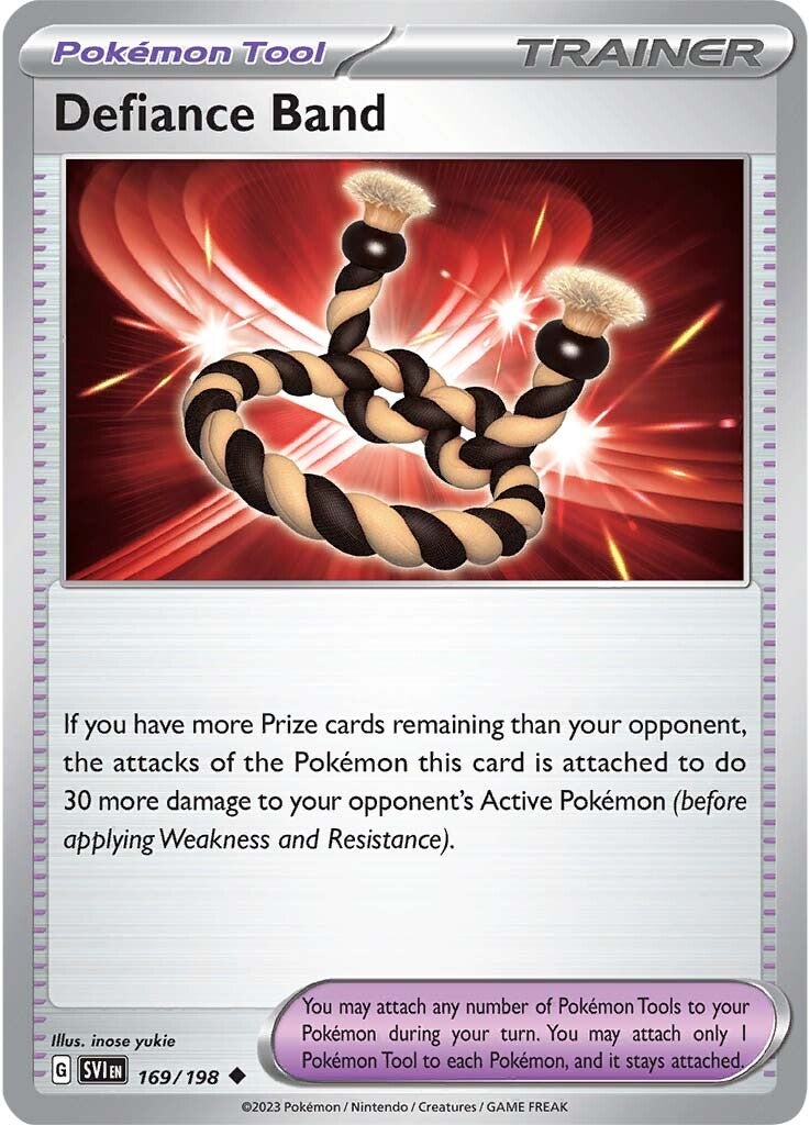 Defiance Band (169/198) [Scarlet & Violet: Base Set] | Jomio and Rueliete's Cards and Comics