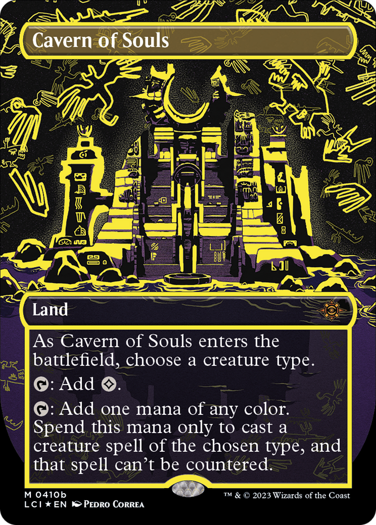 Cavern of Souls (0410b) (Borderless) [The Lost Caverns of Ixalan] | Jomio and Rueliete's Cards and Comics