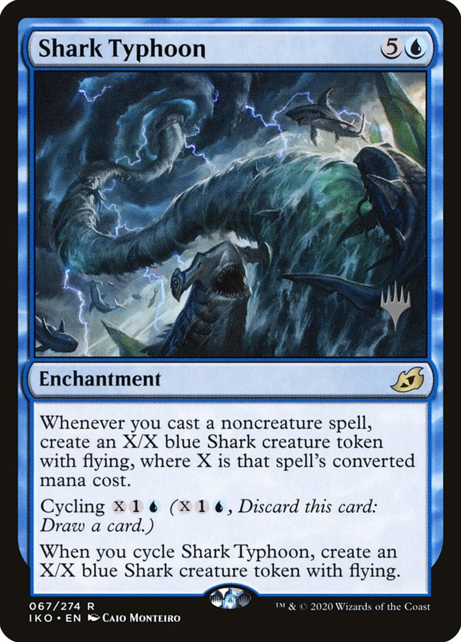 Shark Typhoon (Promo Pack) [Ikoria: Lair of Behemoths Promos] | Jomio and Rueliete's Cards and Comics