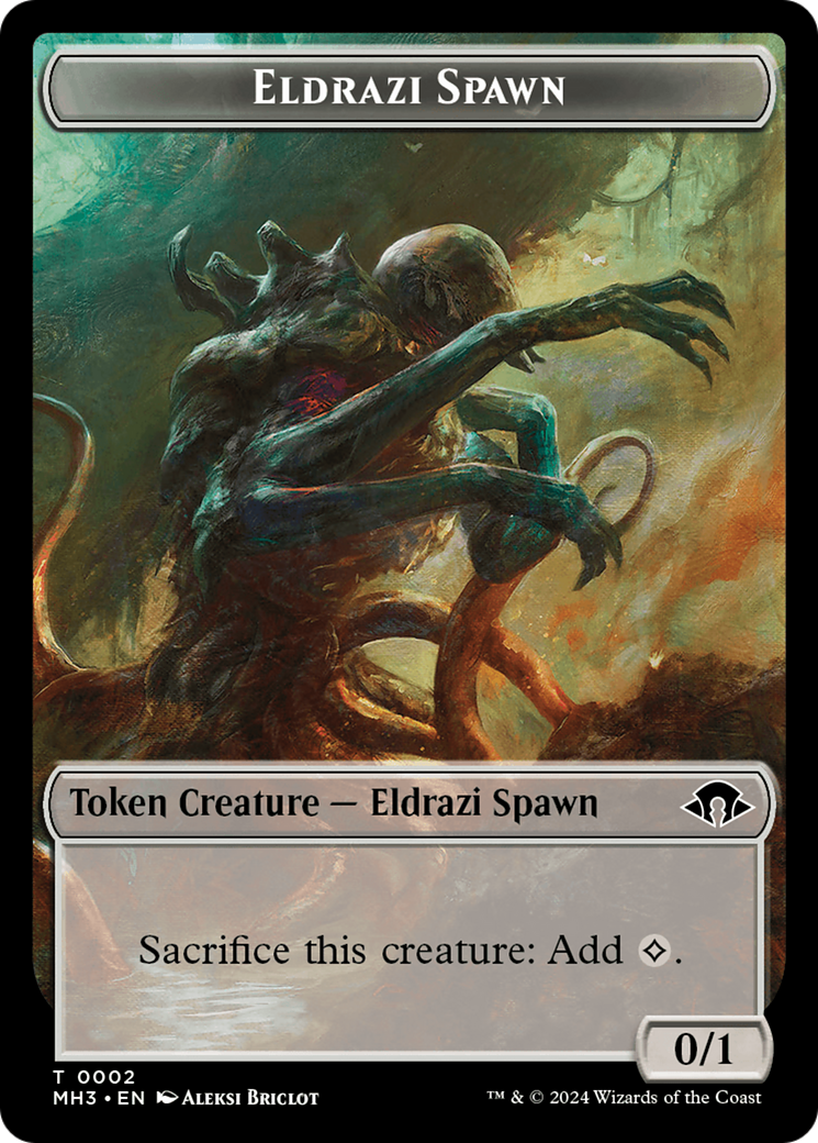 Eldrazi Spawn Token [Modern Horizons 3 Tokens] | Jomio and Rueliete's Cards and Comics