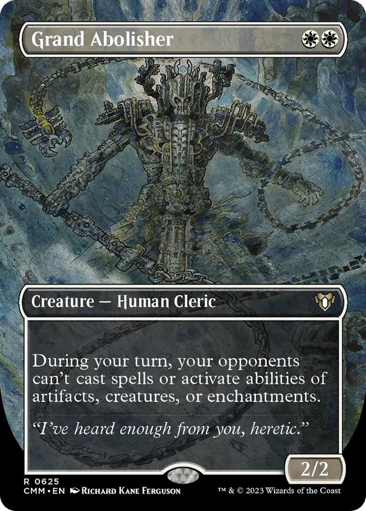 Grand Abolisher (Borderless Alternate Art) [Commander Masters] | Jomio and Rueliete's Cards and Comics