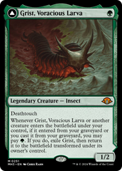 Grist, Voracious Larva // Grist, the Plague Swarm [Modern Horizons 3] | Jomio and Rueliete's Cards and Comics
