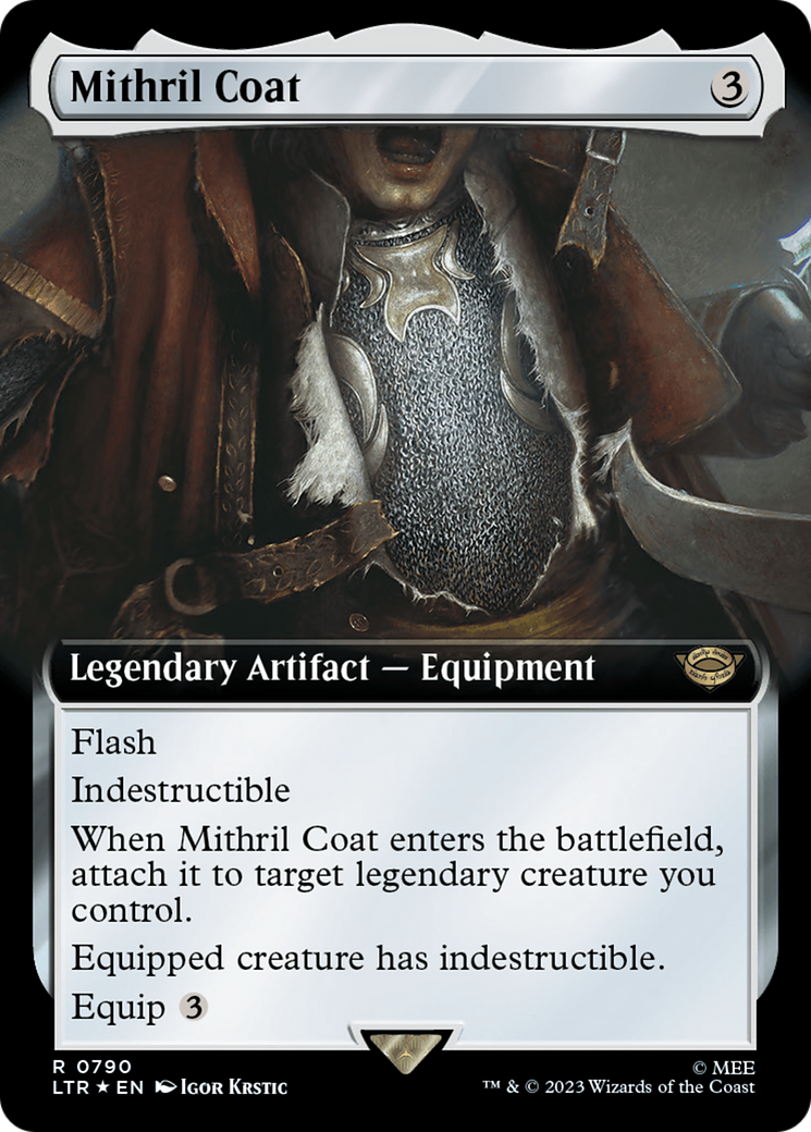Mithril Coat (Extended Art) (Surge Foil) [The Lord of the Rings: Tales of Middle-Earth] | Jomio and Rueliete's Cards and Comics