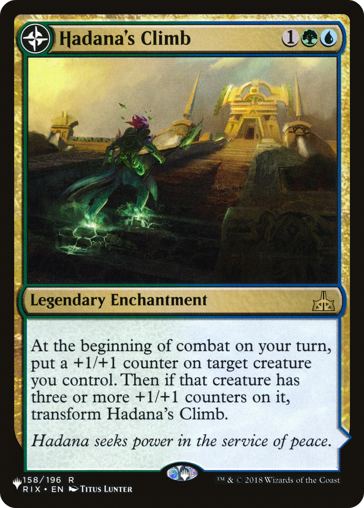 Hadana's Climb // Winged Temple of Orazca [Secret Lair: From Cute to Brute] | Jomio and Rueliete's Cards and Comics