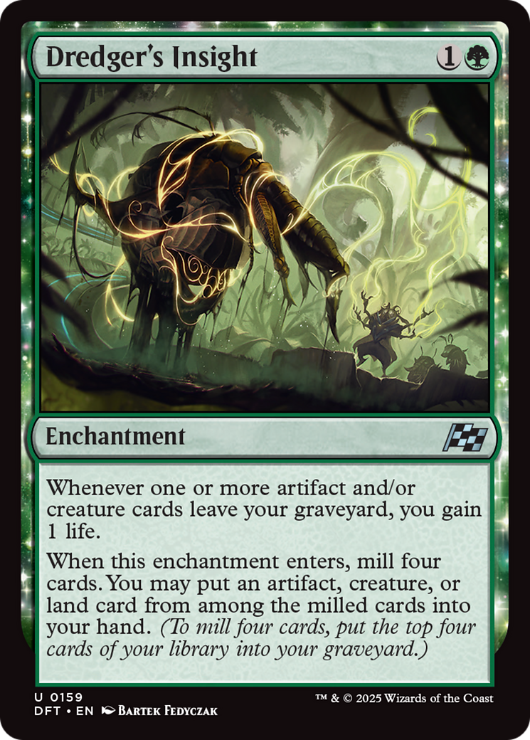 Dredger's Insight [Aetherdrift] | Jomio and Rueliete's Cards and Comics