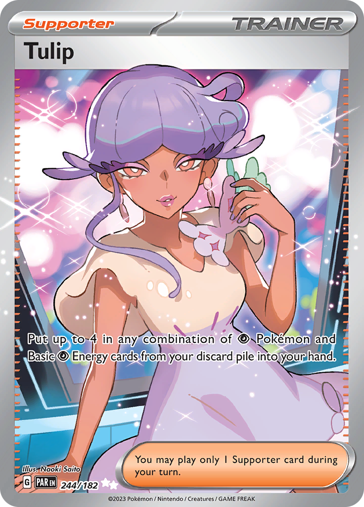 Tulip (244/182) [Scarlet & Violet: Paradox Rift] | Jomio and Rueliete's Cards and Comics