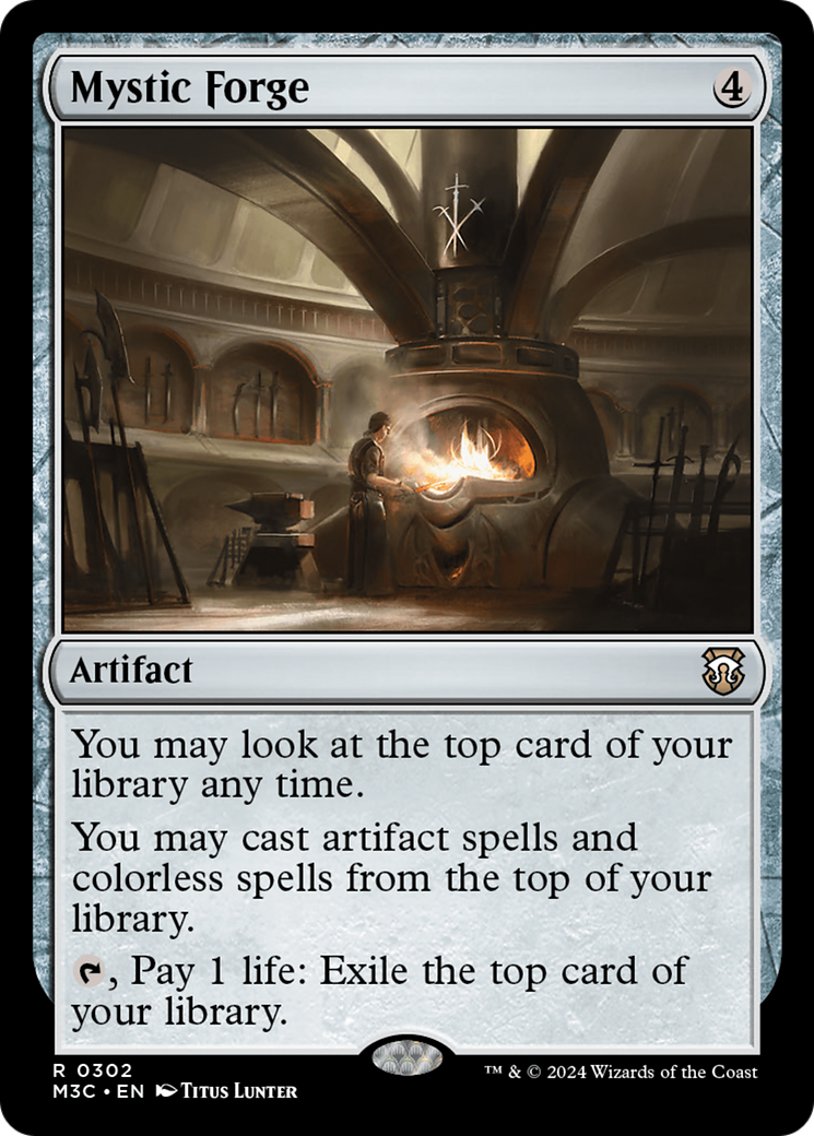 Mystic Forge (Ripple Foil) [Modern Horizons 3 Commander] | Jomio and Rueliete's Cards and Comics