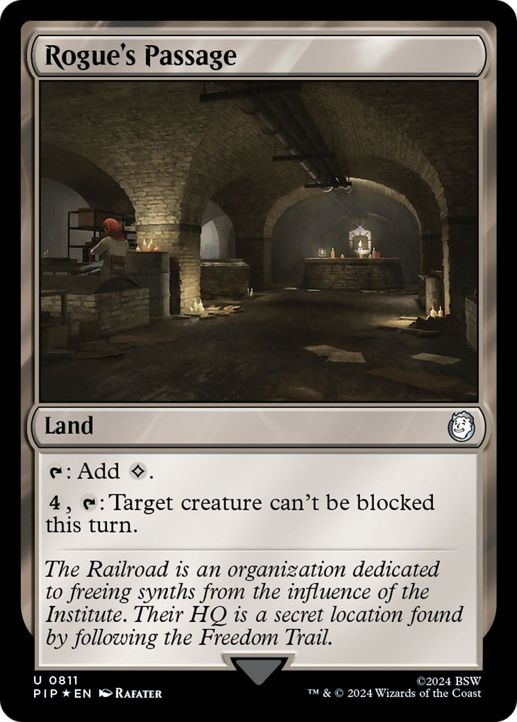 Rogue's Passage (Surge Foil) [Fallout] | Jomio and Rueliete's Cards and Comics