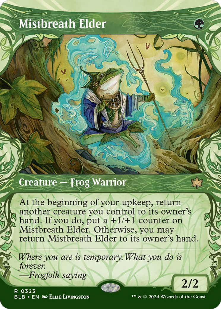 Mistbreath Elder (Showcase) [Bloomburrow] | Jomio and Rueliete's Cards and Comics