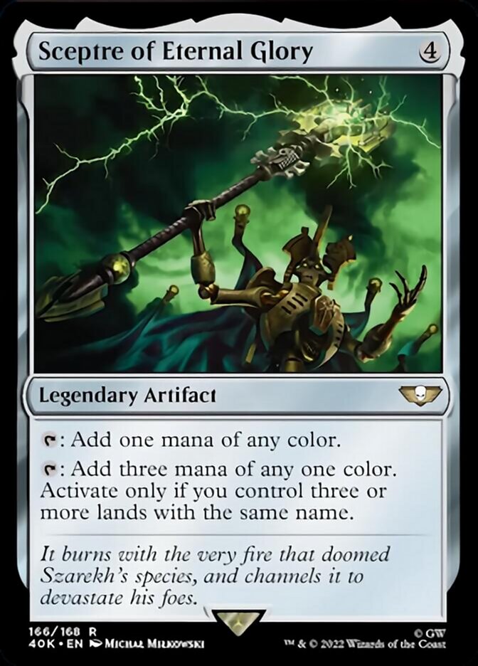 Sceptre of Eternal Glory [Warhammer 40,000] | Jomio and Rueliete's Cards and Comics