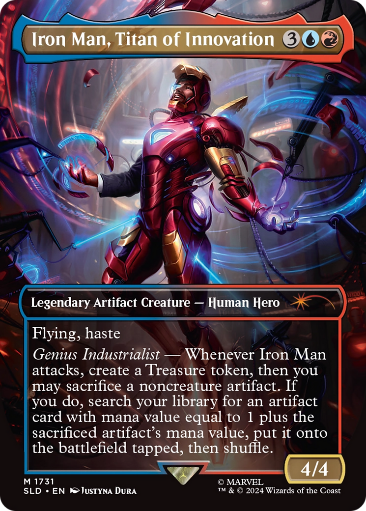 Iron Man, Titan of Innovation [Secret Lair Drop Series] | Jomio and Rueliete's Cards and Comics