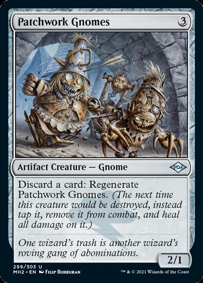 Patchwork Gnomes (Foil Etched) [Modern Horizons 2] | Jomio and Rueliete's Cards and Comics