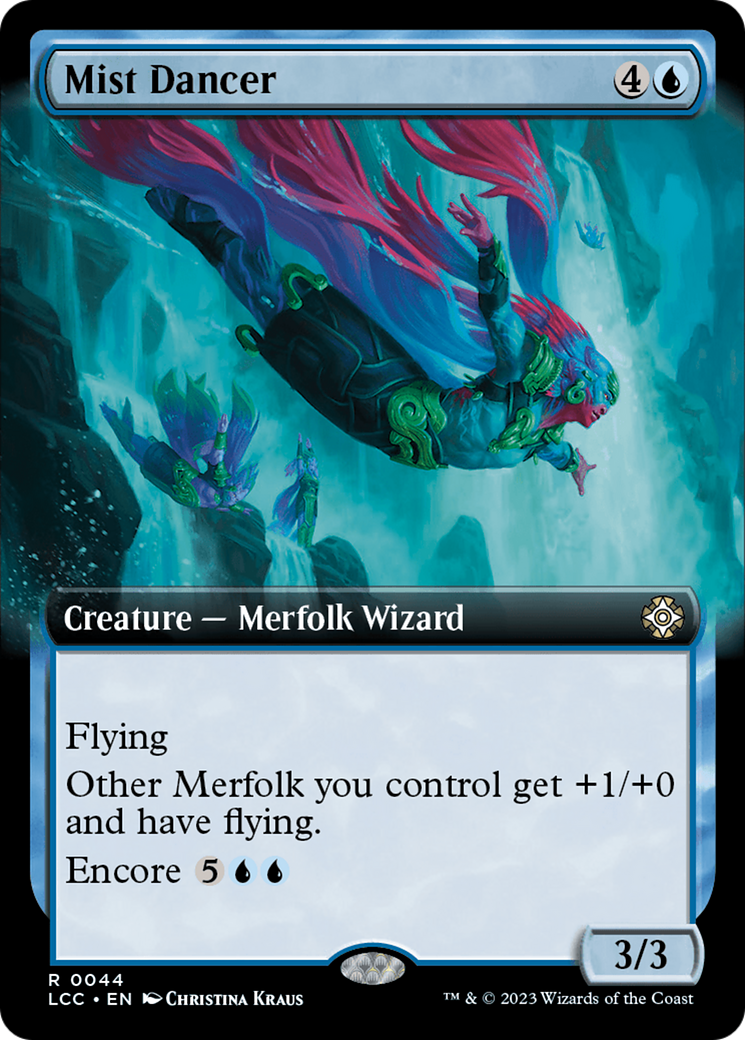 Mist Dancer (Extended Art) [The Lost Caverns of Ixalan Commander] | Jomio and Rueliete's Cards and Comics