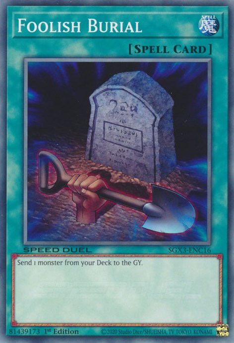 Foolish Burial [SGX3-ENC16] Common | Jomio and Rueliete's Cards and Comics
