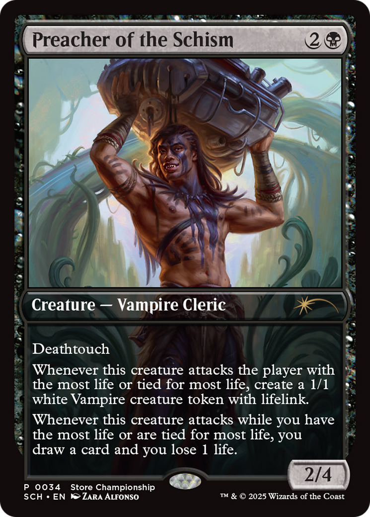 Preacher of the Schism [Store Championships 2025] | Jomio and Rueliete's Cards and Comics