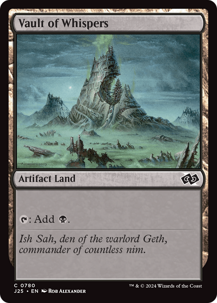 Vault of Whispers [Foundations Jumpstart] | Jomio and Rueliete's Cards and Comics