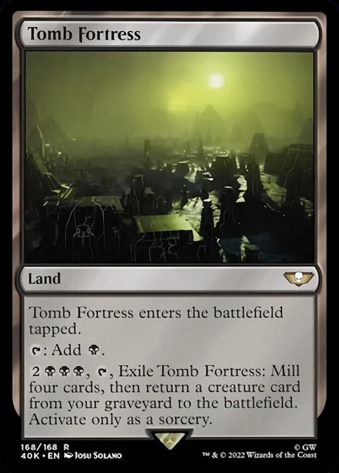 Tomb Fortress [Warhammer 40,000] | Jomio and Rueliete's Cards and Comics