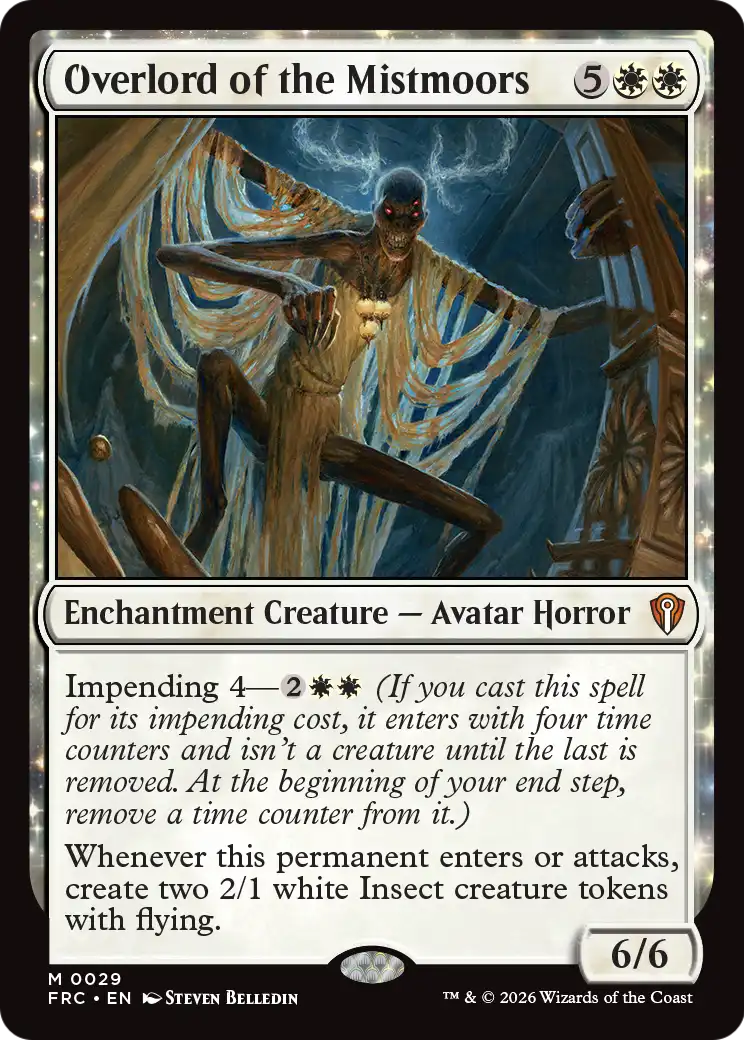 Overlord of the Mistmoors [Reality Fracture Commander] | Jomio and Rueliete's Cards and Comics