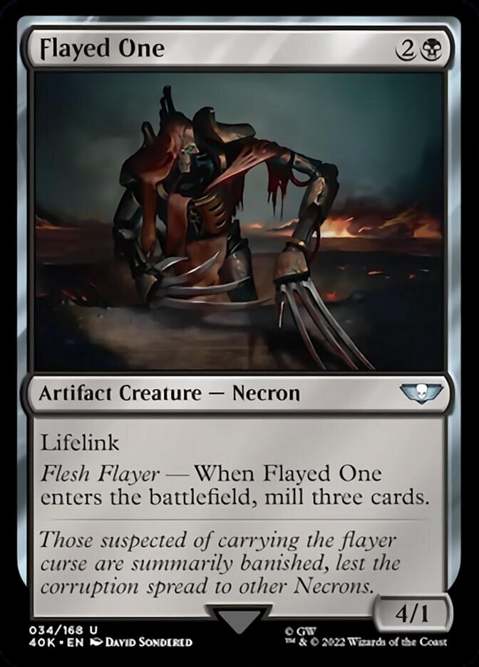 Flayed One (Surge Foil) [Warhammer 40,000] | Jomio and Rueliete's Cards and Comics