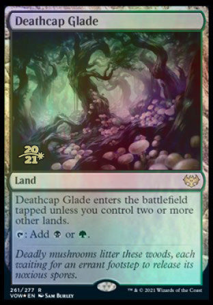 Deathcap Glade [Innistrad: Crimson Vow Prerelease Promos] | Jomio and Rueliete's Cards and Comics
