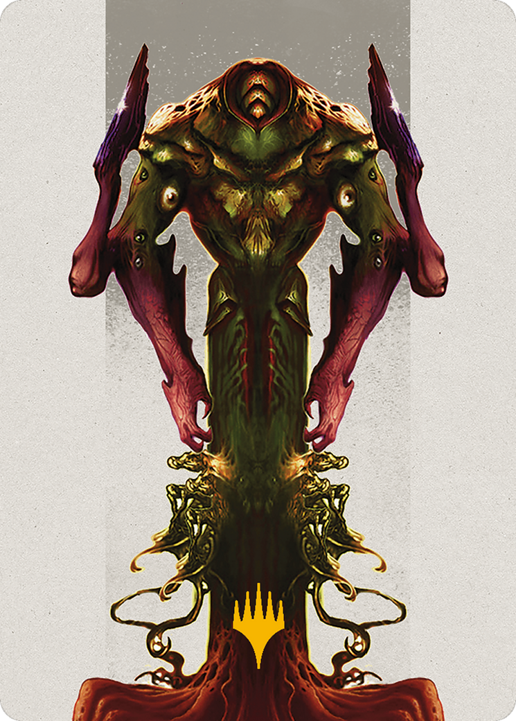 Kozilek, the Broken Reality Art Card (Gold-Stamped Planeswalker Symbol) [Modern Horizons 3 Art Series] | Jomio and Rueliete's Cards and Comics