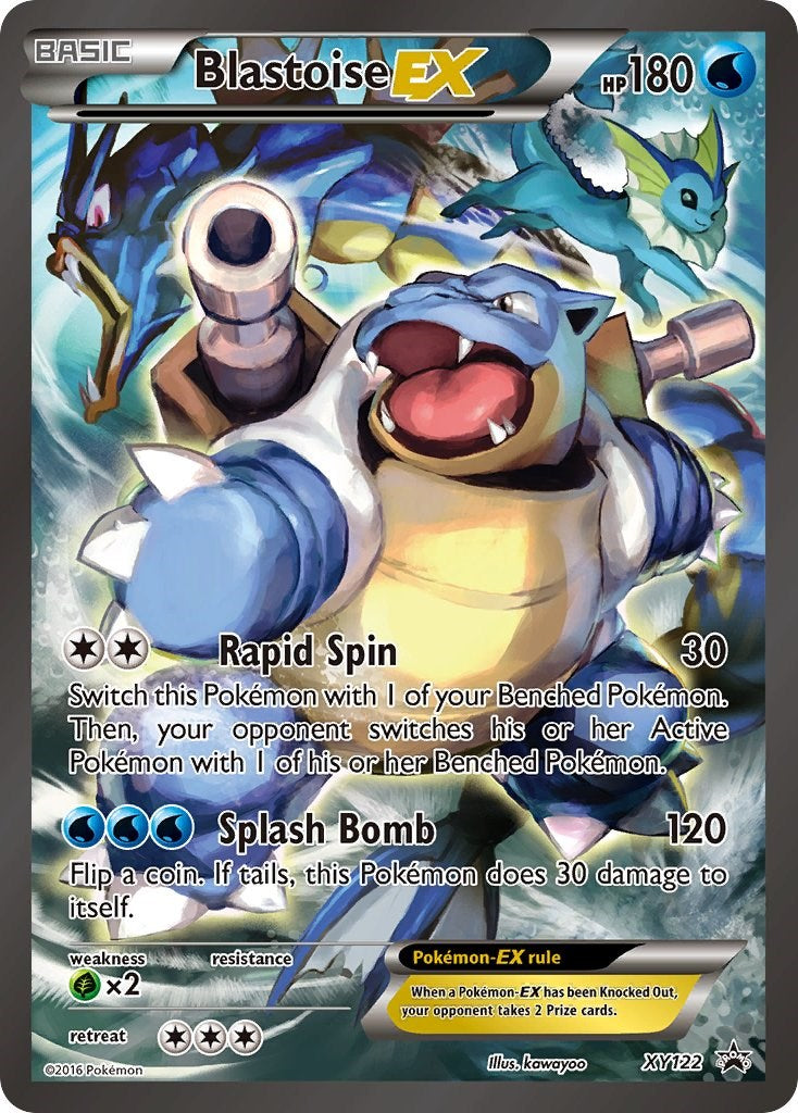 Blastoise EX (XY122) (Jumbo Card) [XY: Black Star Promos] | Jomio and Rueliete's Cards and Comics