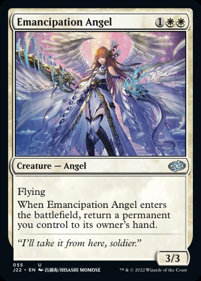 Emancipation Angel [Jumpstart 2022] | Jomio and Rueliete's Cards and Comics