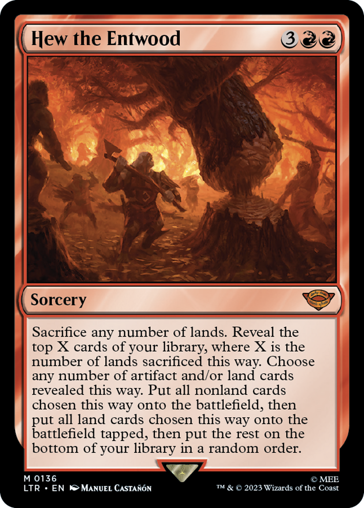 Hew the Entwood [The Lord of the Rings: Tales of Middle-Earth] | Jomio and Rueliete's Cards and Comics