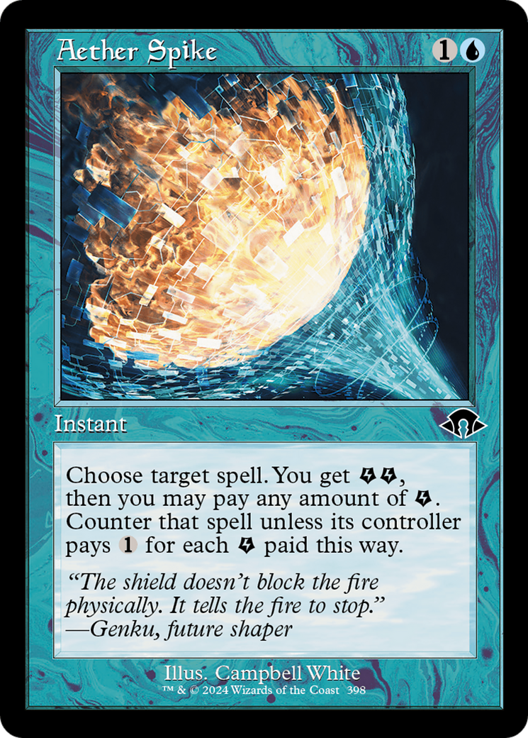 Aether Spike (Retro Frame) [Modern Horizons 3] | Jomio and Rueliete's Cards and Comics